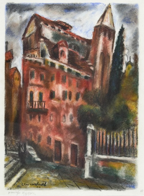 Wenecja, 1930, Henryk Lewensztadt