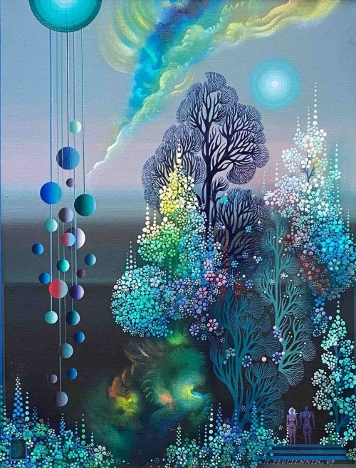 Ogród, 1989, Henryk Płóciennik