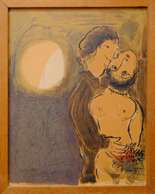 Zakochani, Marc Chagall