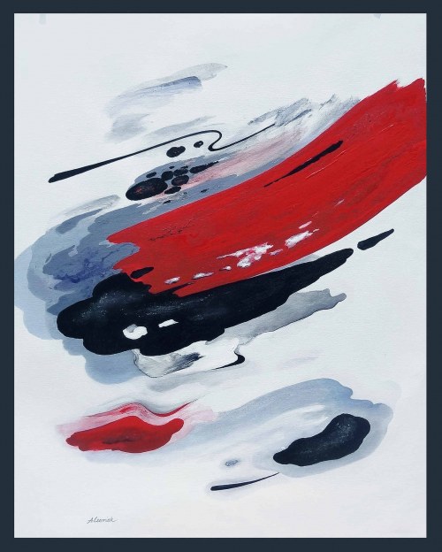 Chalenging Red 3, 2017, Alicja Czerniak