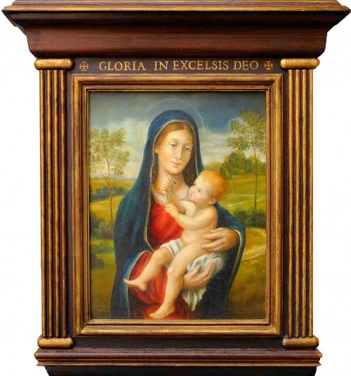 Madonna z dzieciątkiem, 1990, Błażej Woźniak