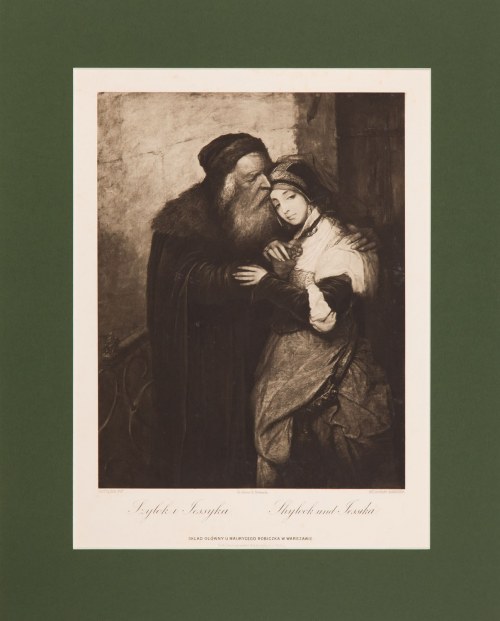 Szylok i Tessyka,1884, Maurycy Gottlieb