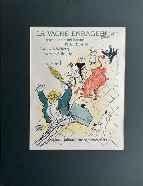 La Vache Enragee No: XXVI/XXXIII, Henri de Toulouse-Lautrec