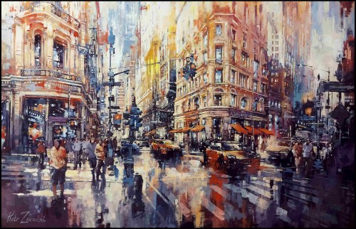 Metropolis. New York Broadway, 2022, Piotr Zawadzki