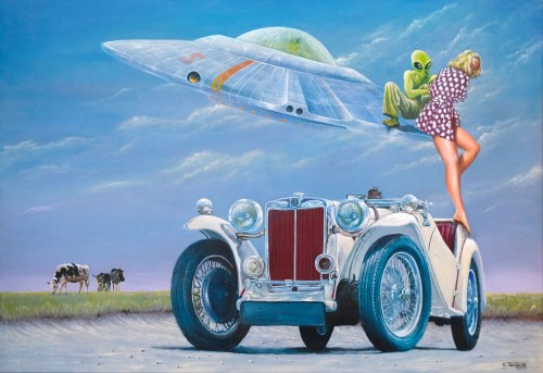 1949 MGTC Roadster, 2022, Krzysztof Tanajewski