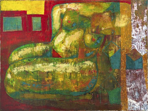 Akt zielony, 2014, Jakub Chomicki