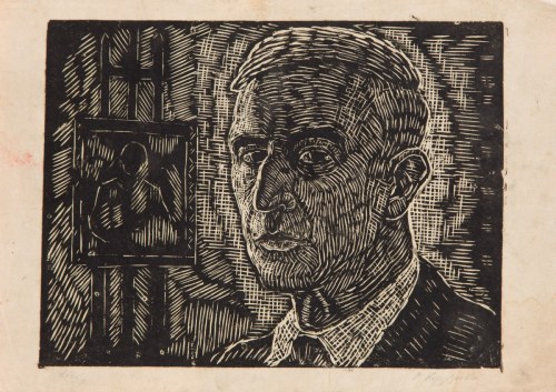 Autoportret, Stanisław Kopystyński