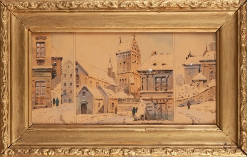 Warszawa - tryptyk zimowy, Franciszek Nowakowski
