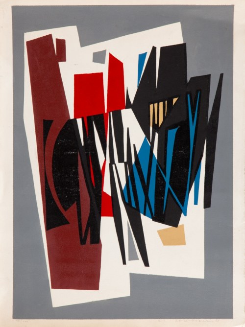 Kompozycja geometryczna, 1965, Rupert Rosenkranz