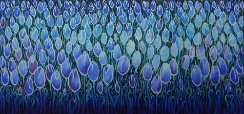 Tulipany. Noc, 2022, Beata Gaudy