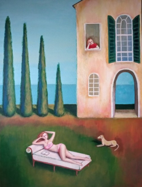 Dolce far niente, 2022, Justyna Michalska-Bąk