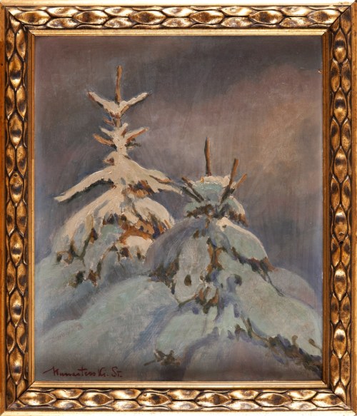 Ośnieżone świerki, Stefan Monasterski