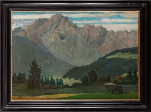 W wysokich górach, Theodor Winter