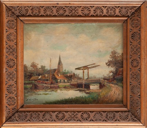 Holenderski most, Bram Woudstra