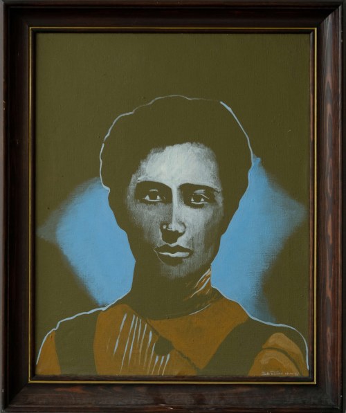 Portret kobiecy, 1995, Antoni Fałat