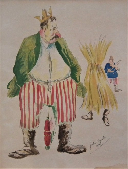 Wincenty Witos(karykatura), Gustaw Rogalski