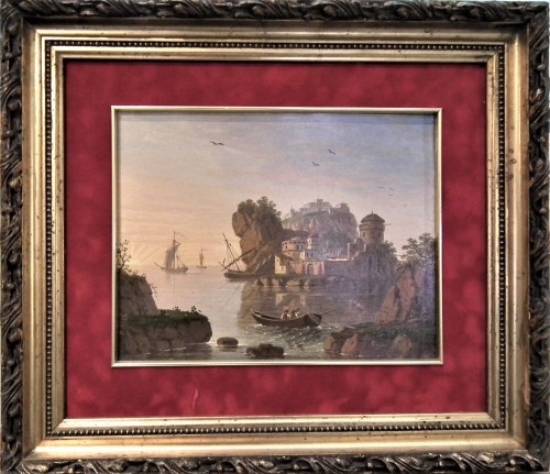 Pejzaż nadmorski,ok.1810, Johann Caspar Rahn