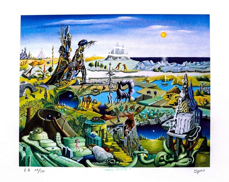 Spiro, Landscape Online auction / Online bidding Price OneBid