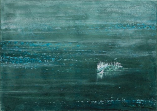 Utrata, z cyklu: "Cisza", 2022, Jolanta Kopka
