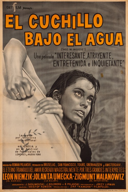 ok.1962, El Cuchillo Bajo el Agua (Nóż w wodzie) - Argentyna
