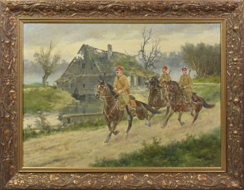 Patrol, ok. 1990, Edward Mesjasz