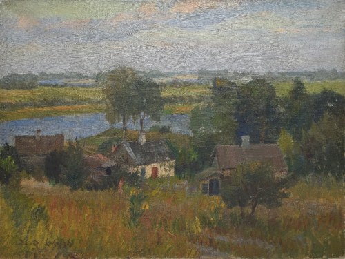 Krajobraz z Serocka III, Edward Kokoszko