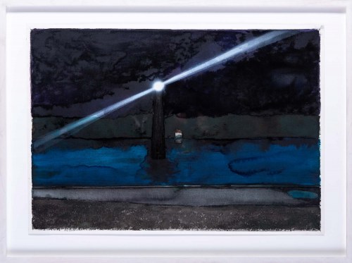 Pulsar na Wiśle z cyklu ,,Pomniki czasu”; 2014, Szymon Kobylarz