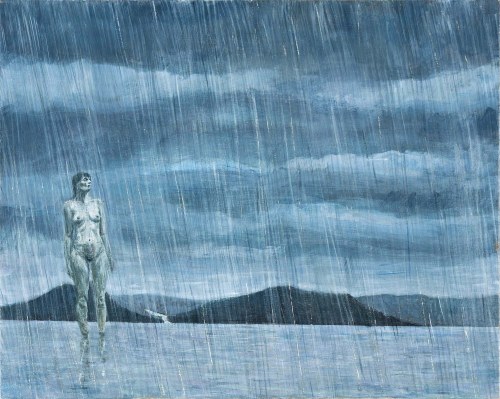 Rain on the Hornidal’s Lake; 2020, Magdalena Kulesza-Fedkowicz
