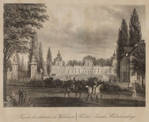 przed 1838, Widok Zamku Wilanowskiego