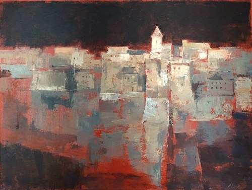 ur. 1984), Miasto na wzgórzu, 2023, Mira Romejko