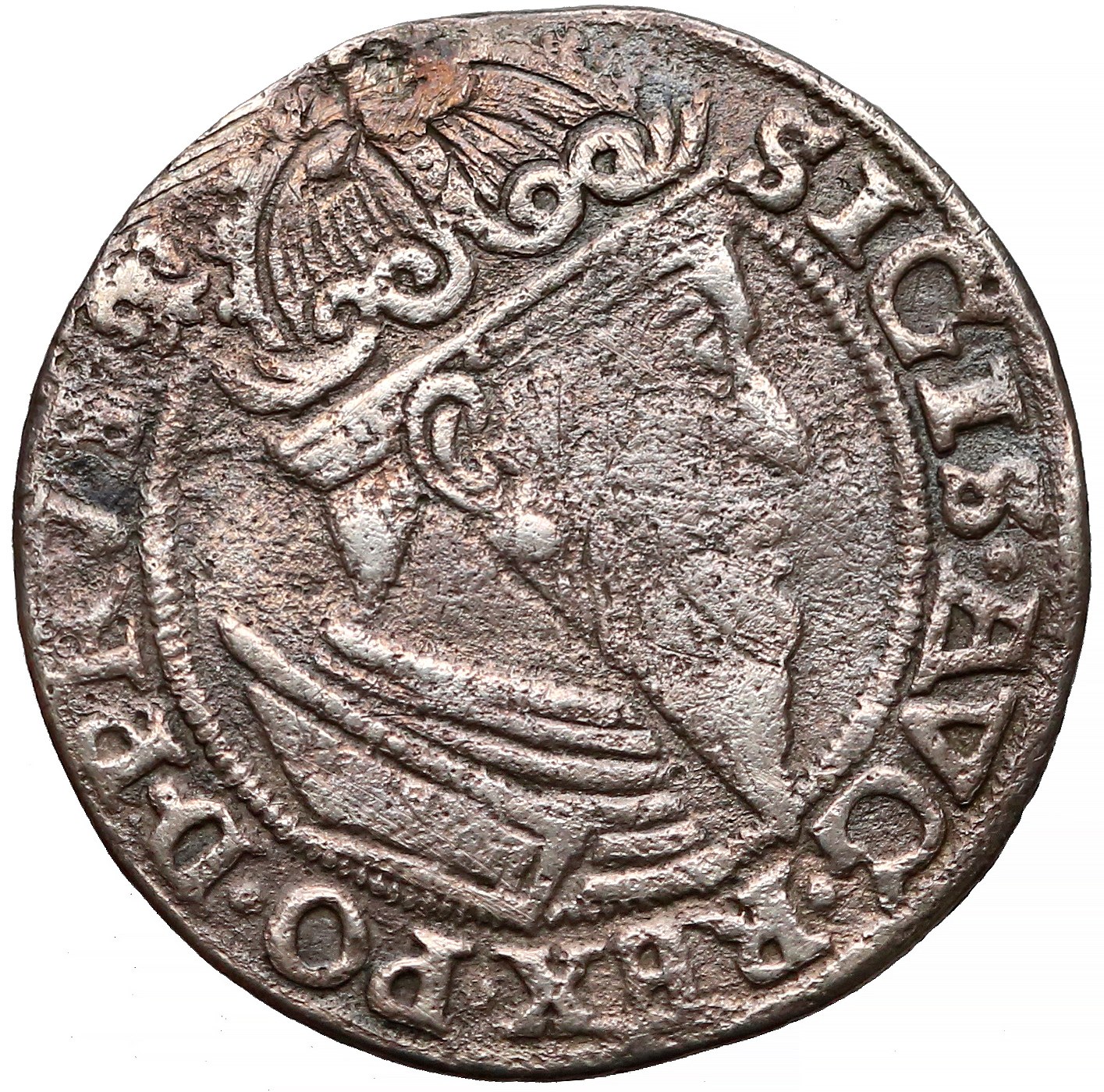 Zygmunt II August, Trojak Gdańsk 1557 - w obwódce - rzadki - インターネットオークション  / オンライン入札 - 価格 - OneBid