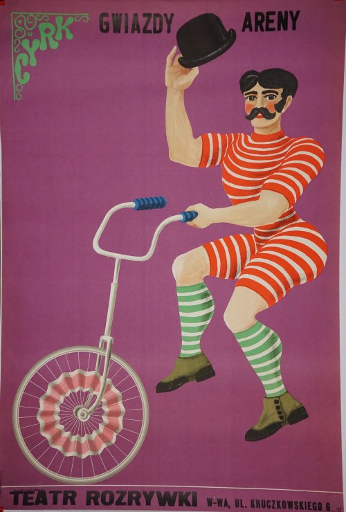 Cyrk - Gwiazdy Areny - Teatr Rozrywki, ok. 1970, Hubert Hilscher
