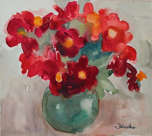 Bukiet margaretek, lata 60. XX w., Irena Knothe