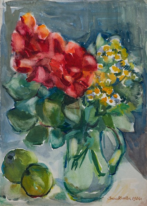 Kwiaty i owoce, 1964, Irena Knothe