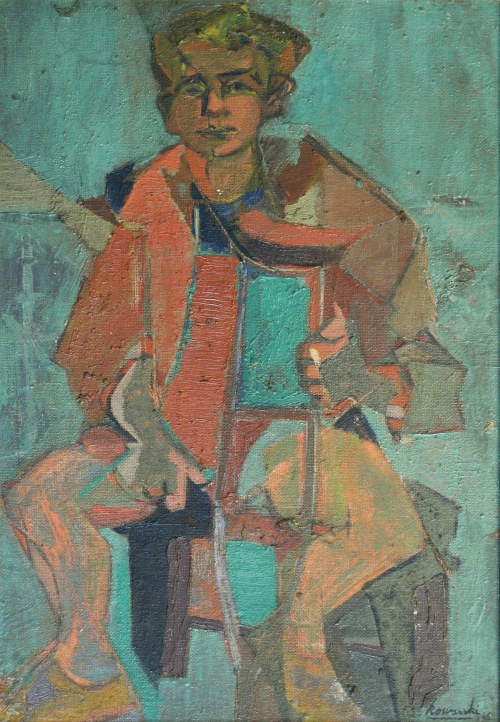 Portret chłopca, 1946, Felicjan Szczęsny Kowarski