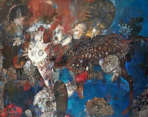 Kompozycja, 1989, Zbigniew Sprycha