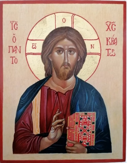 Ikona Chrystusa Pantokratora, Mieczysław Wilczewski