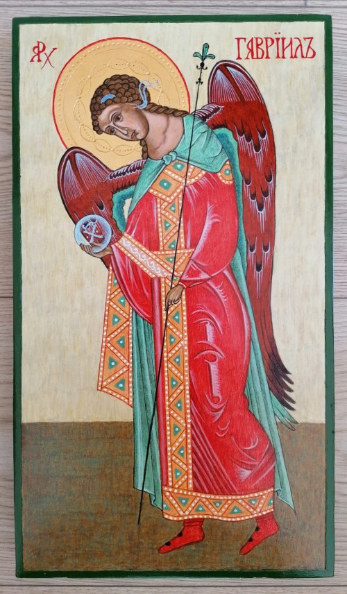 Ikona Archanioła Gabriela, Mieczysław Wilczewski