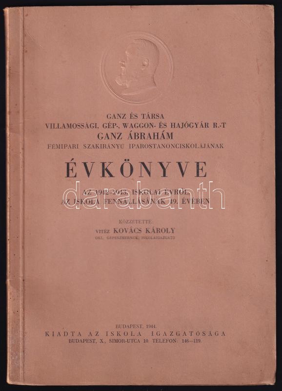 1943 Ganz és Társa Ganz Ábrahám fémipari Szakirányú