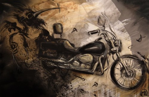 Harley Davidson,2022, Monika Bałkowiec