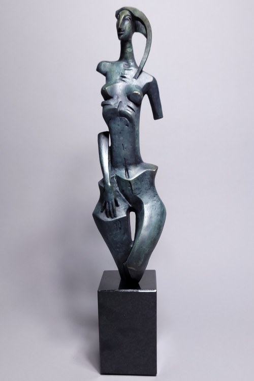 Akt (Brąz, wys. 51 cm, edycja: 1/9), Robert Dyrcz