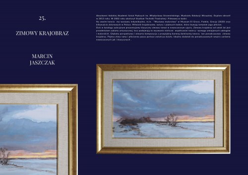 Zimowy krajobraz, Marcin Jaszczak