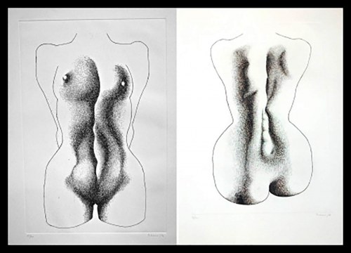 1972 / Podwójna twarz B, 1972, Giacomo Porzano