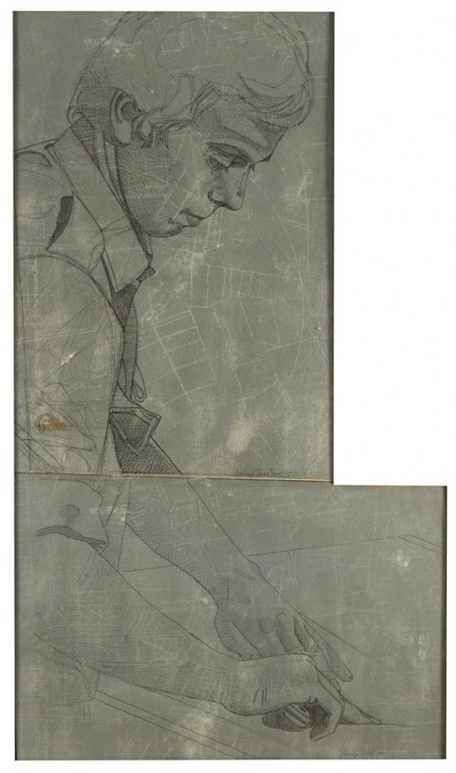 1934 - 2004): Profil młodego chłopca, 1972, Lorenzo Tornabuoni