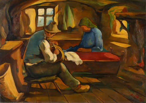 1892 - Saint-Vincent, 1967): Bez tytułu, Italo Mus
