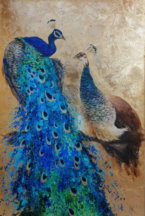 Z cyklu Peacocks, 2022, Khrystyna Hladka