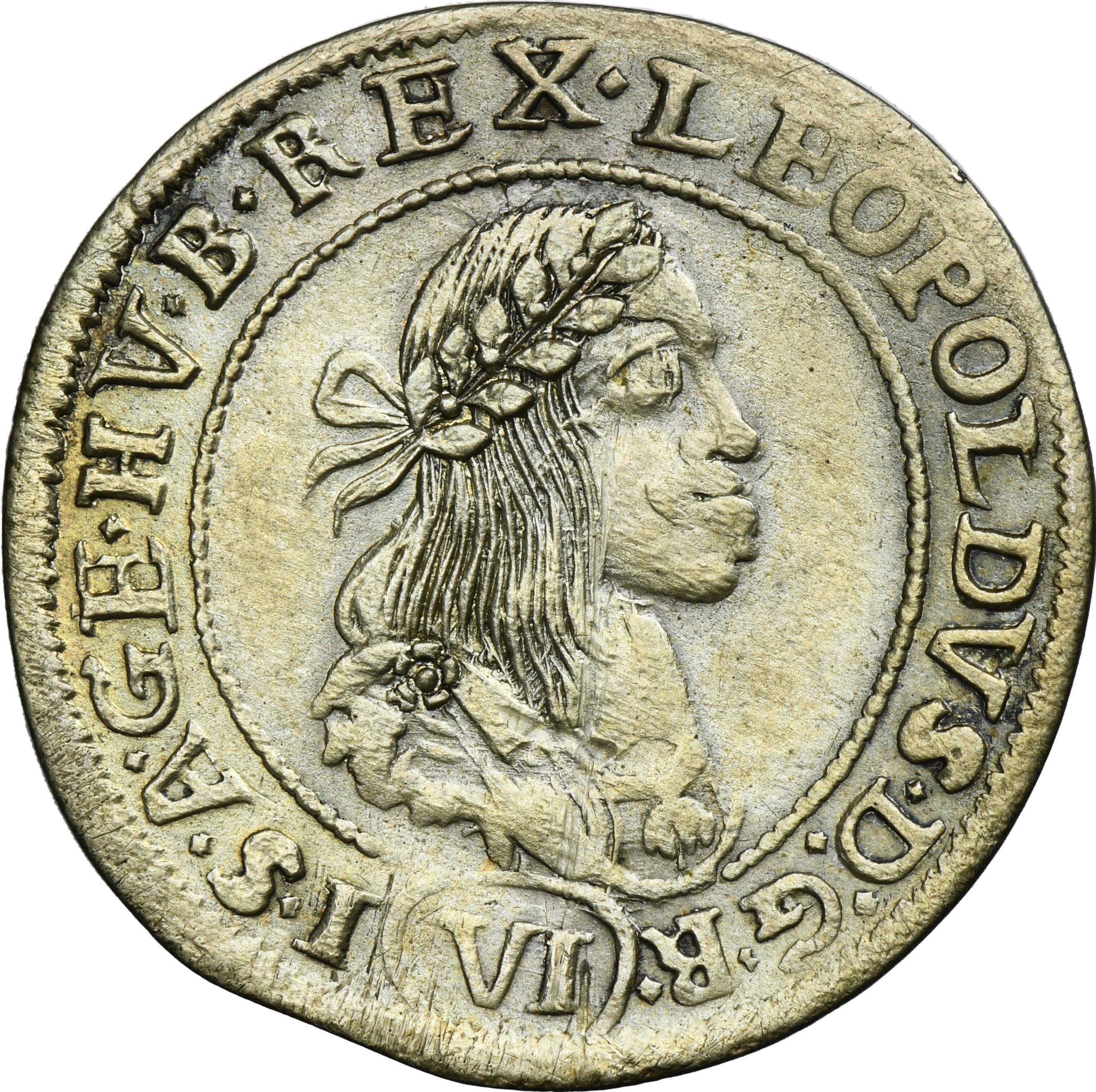 Hungary, Leopold I, 6 Kreuzer Kremnitz 1671 KB - インターネットオークション / オンライン入札 -  価格 - OneBid