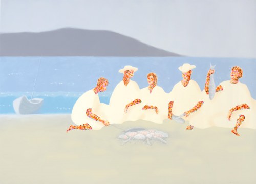 Breakfast by the sea,2022, Oleh Lavrii