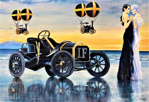 1933 MG Magna Continental Copue, 2022, Krzysztof Tanajewski