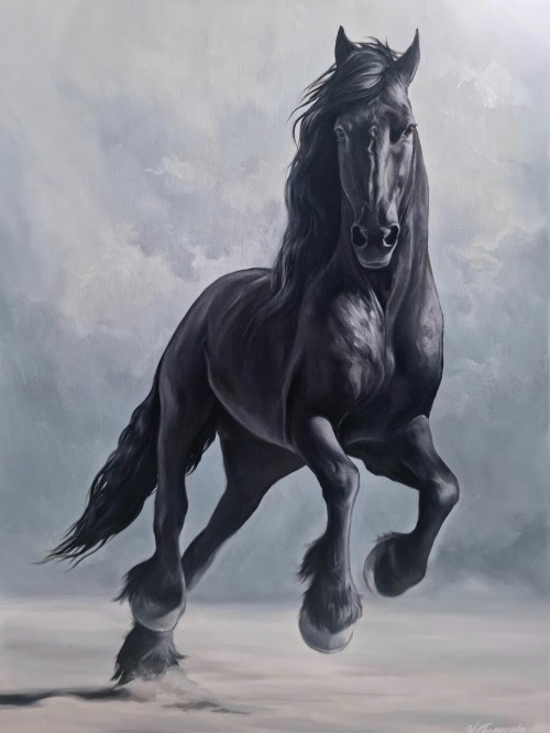 Black heart 2, 2022, Weronika Formejster